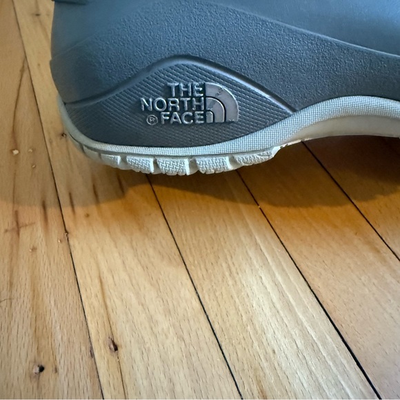 The North Face Shellista Tall ThermoBall Winter Snow Boots Gray Teal Wms 8 - Picture 5 of 7